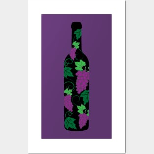 Wine Bottle Posters and Art